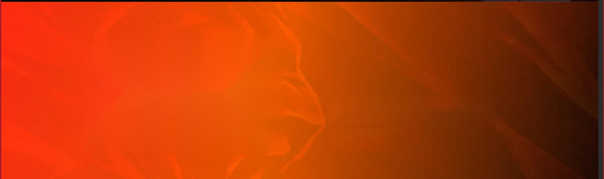 Classified orange background